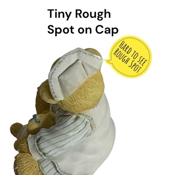 Vintage Nurse Bear Laura Cherished Teddies Baby Bear Patient 1996 Collectible - Picture 4 of 16